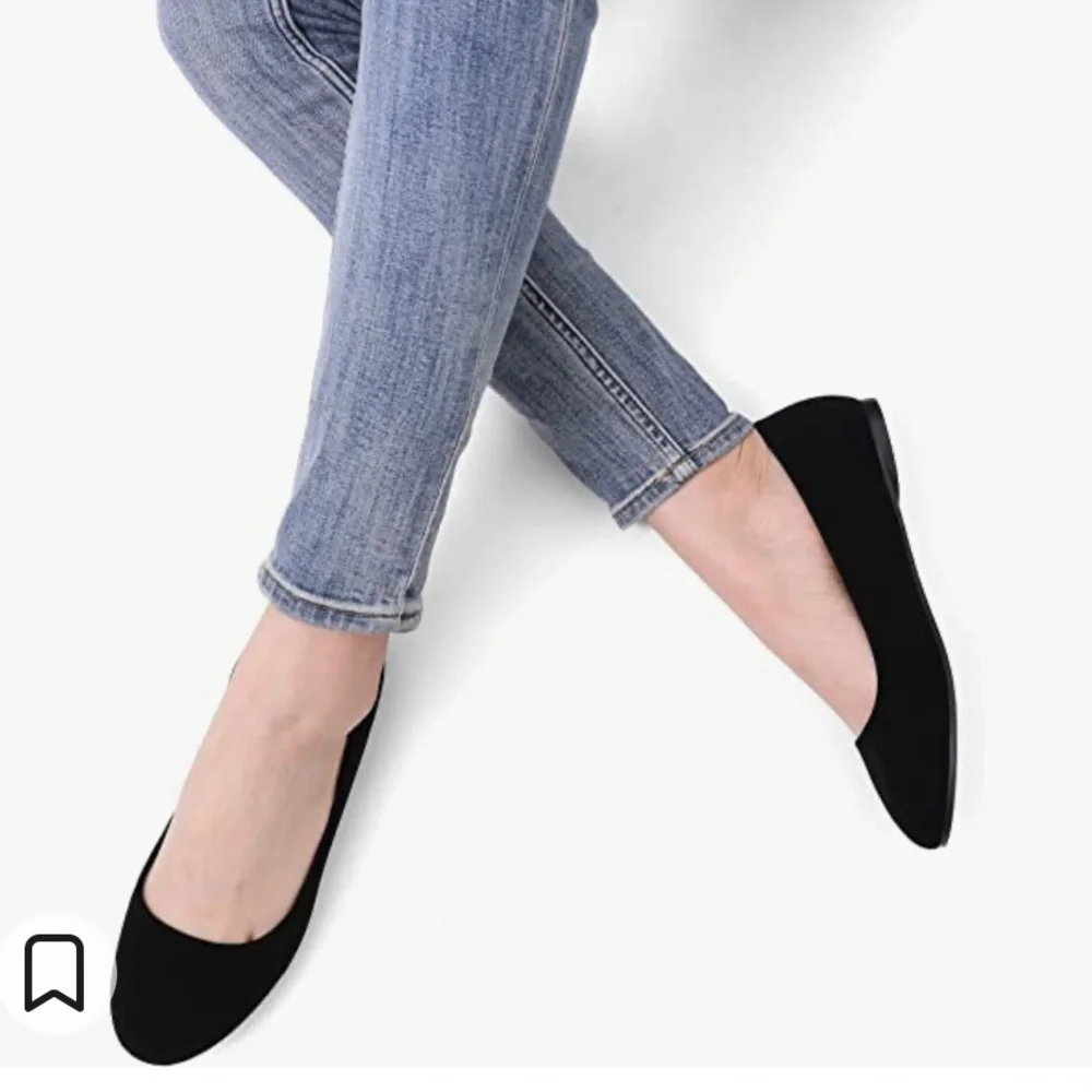🆕 NWT black ballerina flats 🥿 - Picture 2 of 6